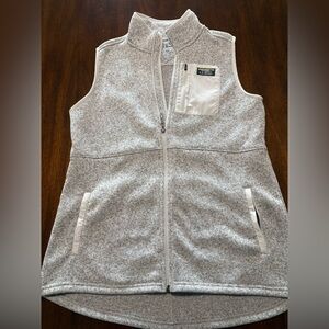 L.L. Bean Heather Gray Women's Vest